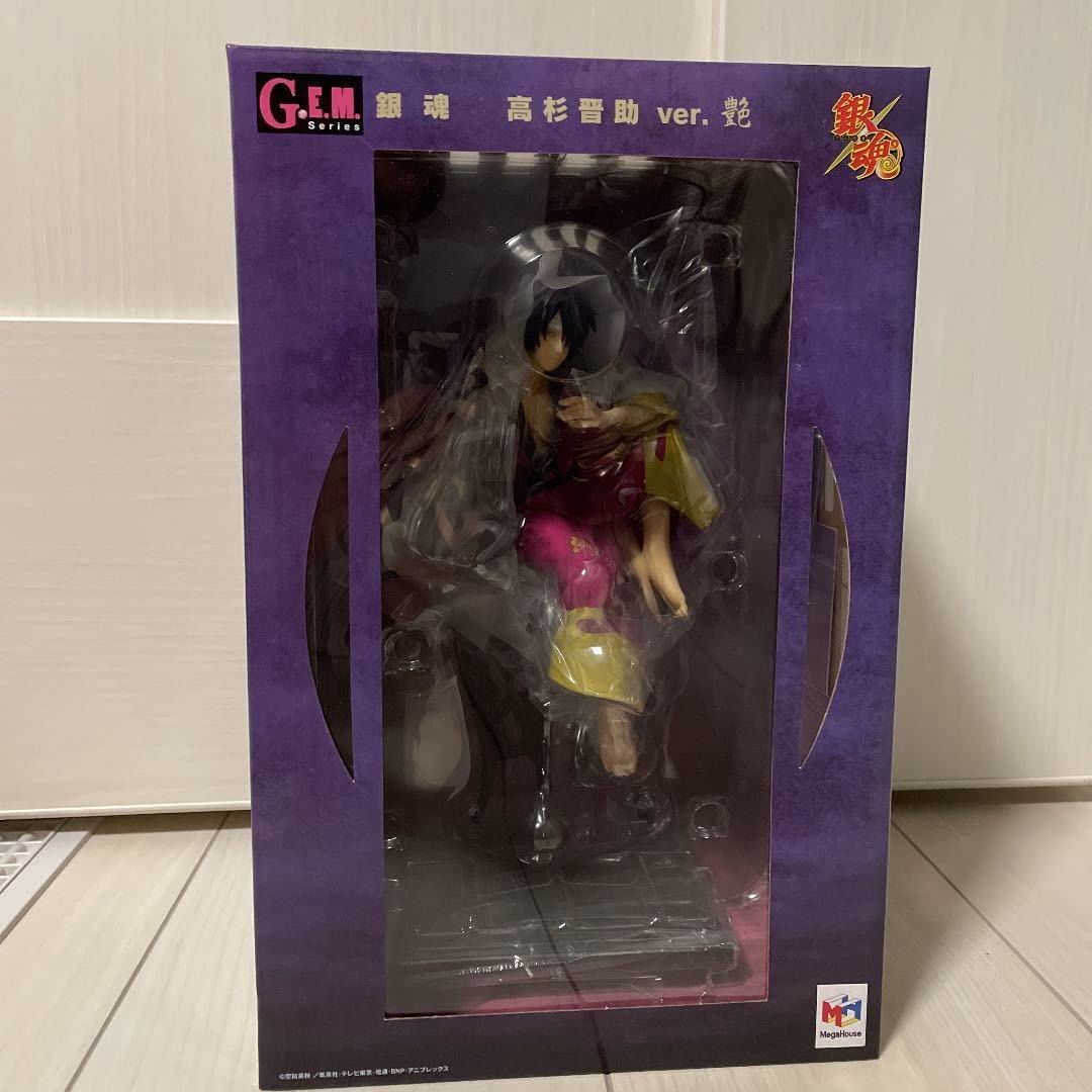 Amazon.co.jp: 銀魂 高杉晋助 G.E.M.フィギュア ver艶 T : ホビー